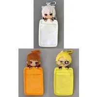 Colorful Peach - Plush - Commuter pass case - Eto & Tattsun & DNQ