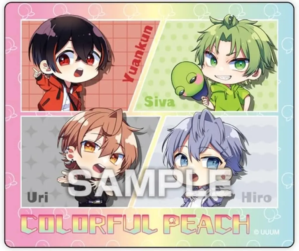 Colorful Peach - Magnet - Yuankun & Hiro & Uri & Siva