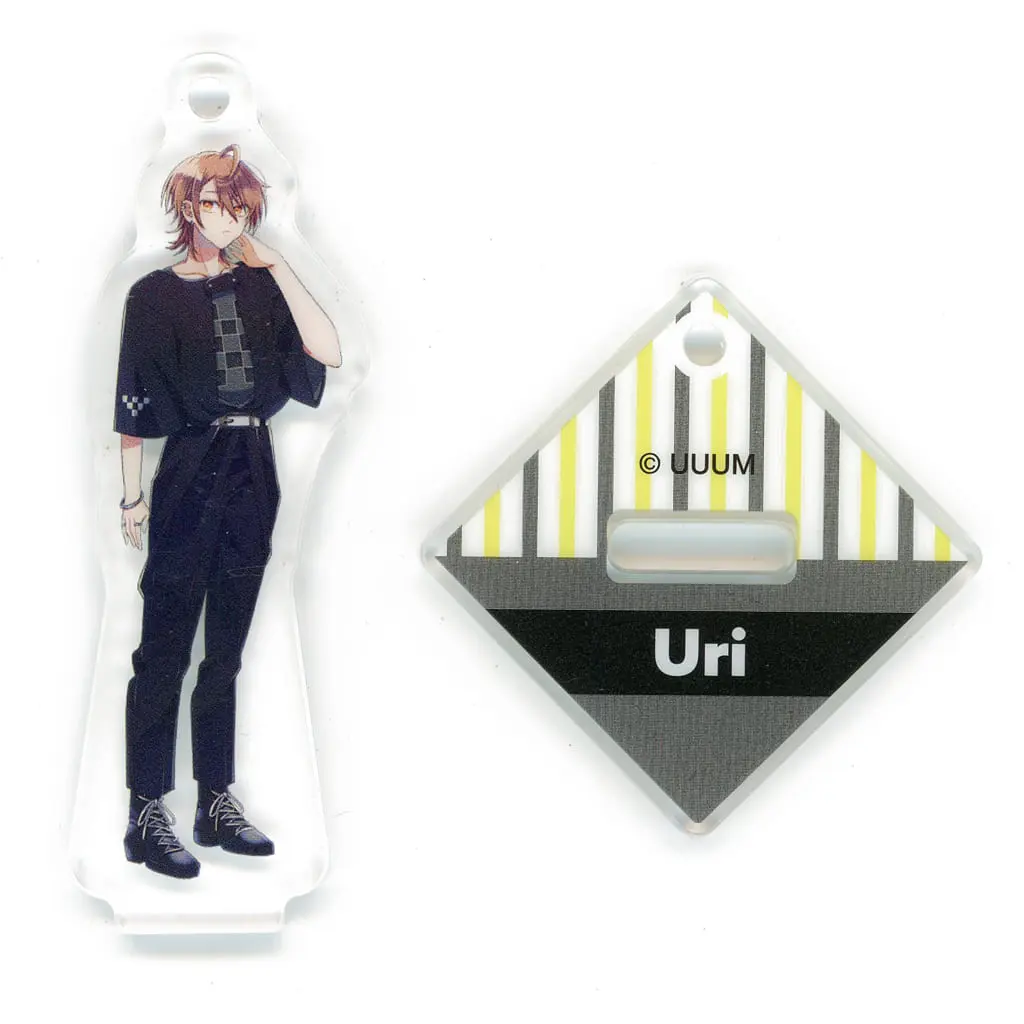 Uri - Acrylic stand - Key Chain - Colorful Peach