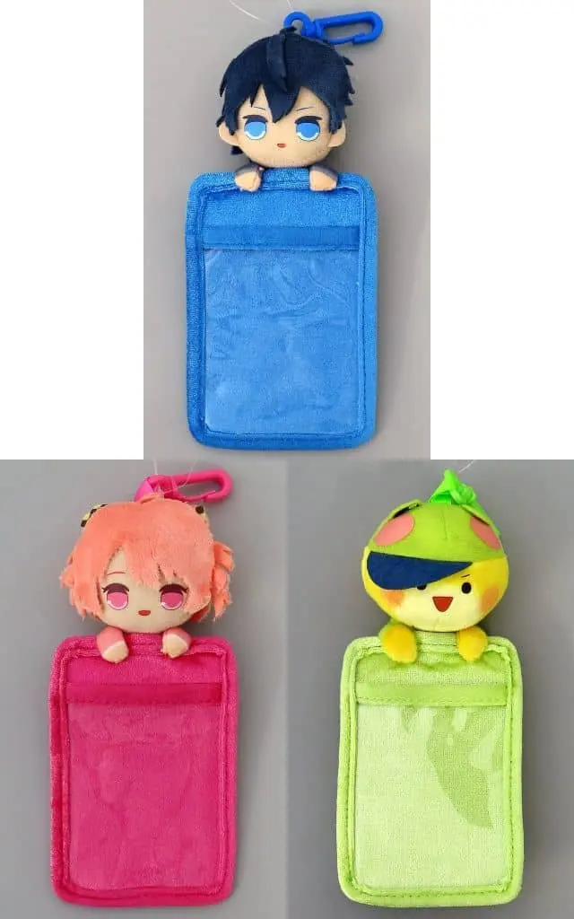 Colorful Peach - Plush - Commuter pass case - Noa & Naokiri & Siva