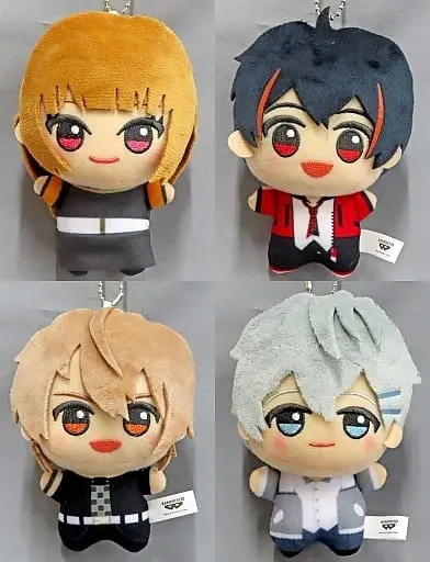 Colorful Peach - Chibigurumi - Key Chain - Yuankun & Eto & Hiro & Uri