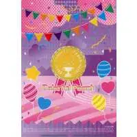 Noa & Mofu - Stationery - Plastic Folder - Colorful Peach