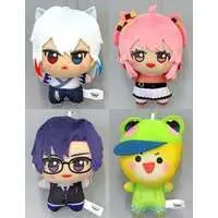 Colorful Peach - Chibigurumi - Key Chain - Noa & DNQ & Mofu & Siva