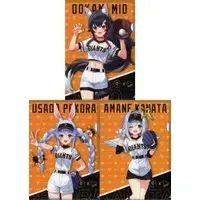 hololive - Stationery - Plastic Folder - Amane Kanata & Usada Pekora & Ookami Mio