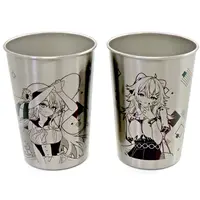 Shishiro Botan & Yukihana Lamy - Tumbler, Glass - Tableware - hololive