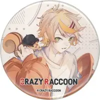 Mainy - DMM Scratch! - Badge - Crazy Raccoon