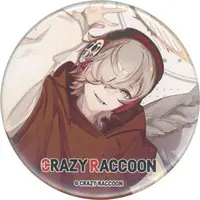 Daruma is God - DMM Scratch! - Badge - Crazy Raccoon