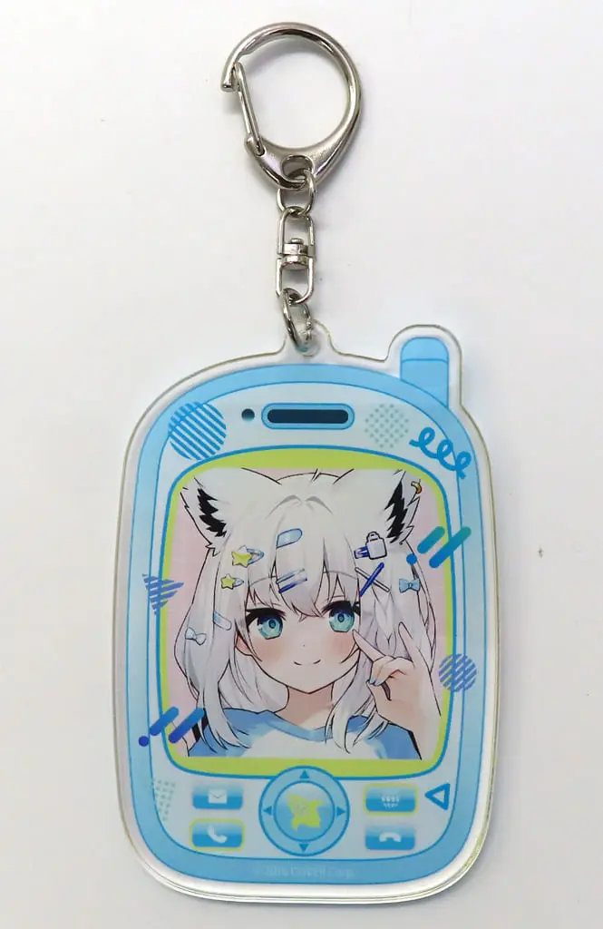 Shirakami Fubuki - Acrylic Key Chain - Key Chain - hololive