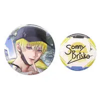 Sonny Brisko - Badge - Acrylic Art Plate - Canvas Board - Birthday Merch Complete Set - Nijisanji