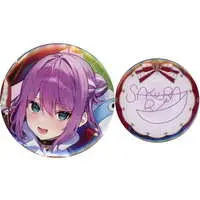 Sakura Ritsuki - Badge - Acrylic Art Plate - Canvas Board - Birthday Merch Complete Set - Nijisanji