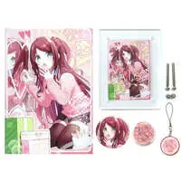 Akabane Youko - Badge - Acrylic Art Plate - Canvas Board - Birthday Merch Complete Set - Nijisanji