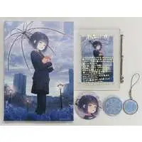 Amemori Sayo - Badge - Acrylic Art Plate - Canvas Board - Birthday Merch Complete Set - Nijisanji