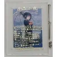 Amemori Sayo - Badge - Acrylic Art Plate - Canvas Board - Birthday Merch Complete Set - Nijisanji