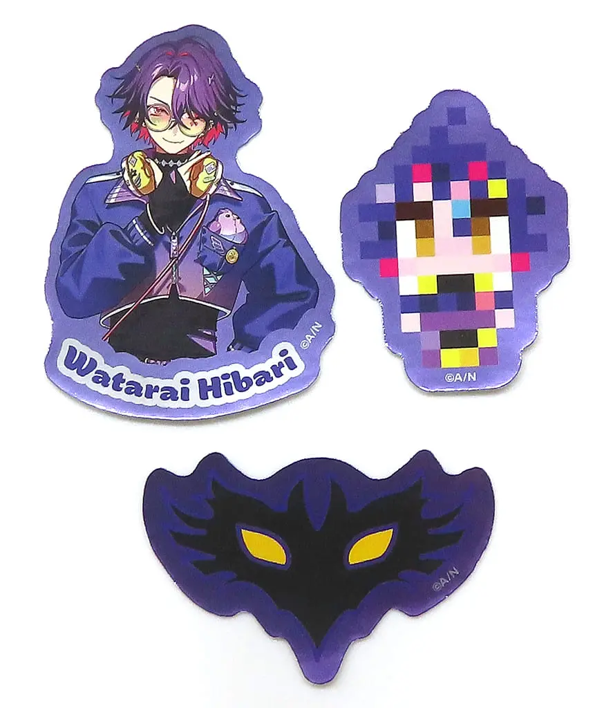 Watarai Hibari - Nijisanji Decora Mode - Stickers - Nijisanji