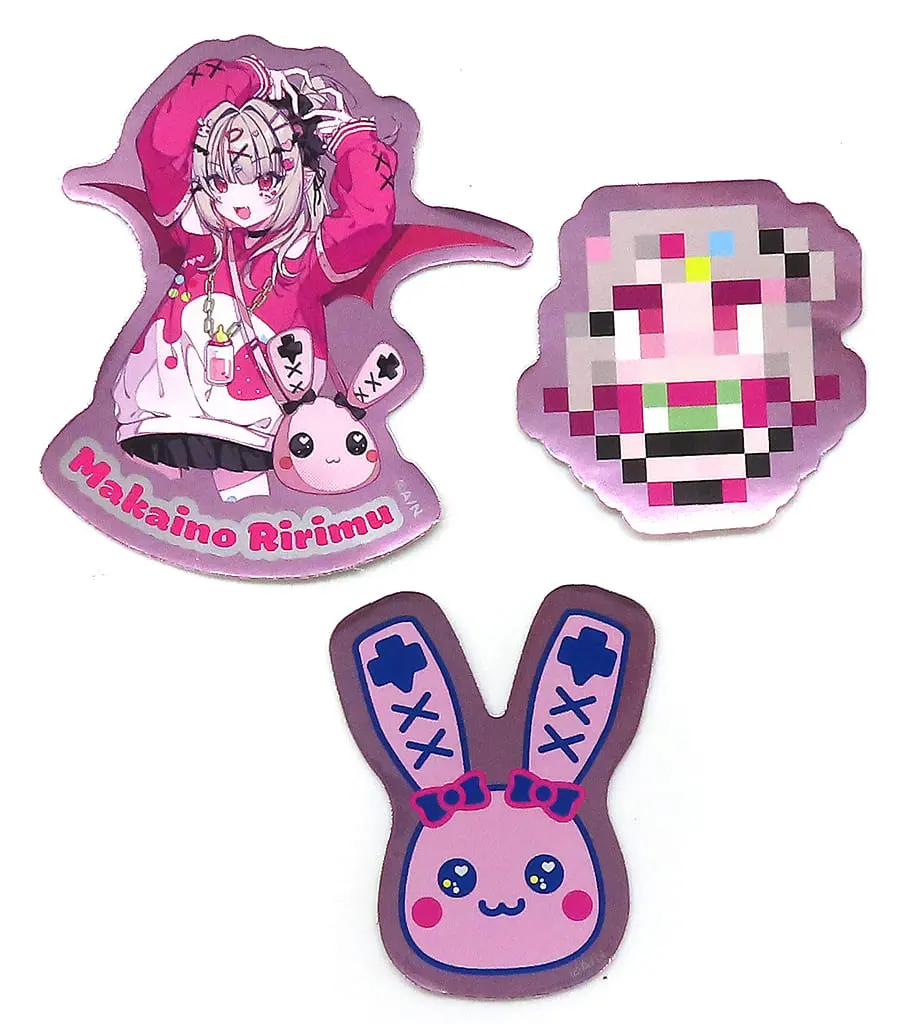 Makaino Ririmu - Nijisanji Decora Mode - Stickers - Nijisanji