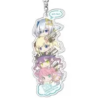 hololive - Acrylic Key Chain - Key Chain - Hug Meets - Amane Kanata & Tsunomaki Watame & Himemori Luna & Tokoyami Towa