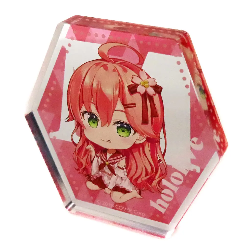 Sakura Miko - hololive Kuji holo-LIFE - Acrylic Block - hololive