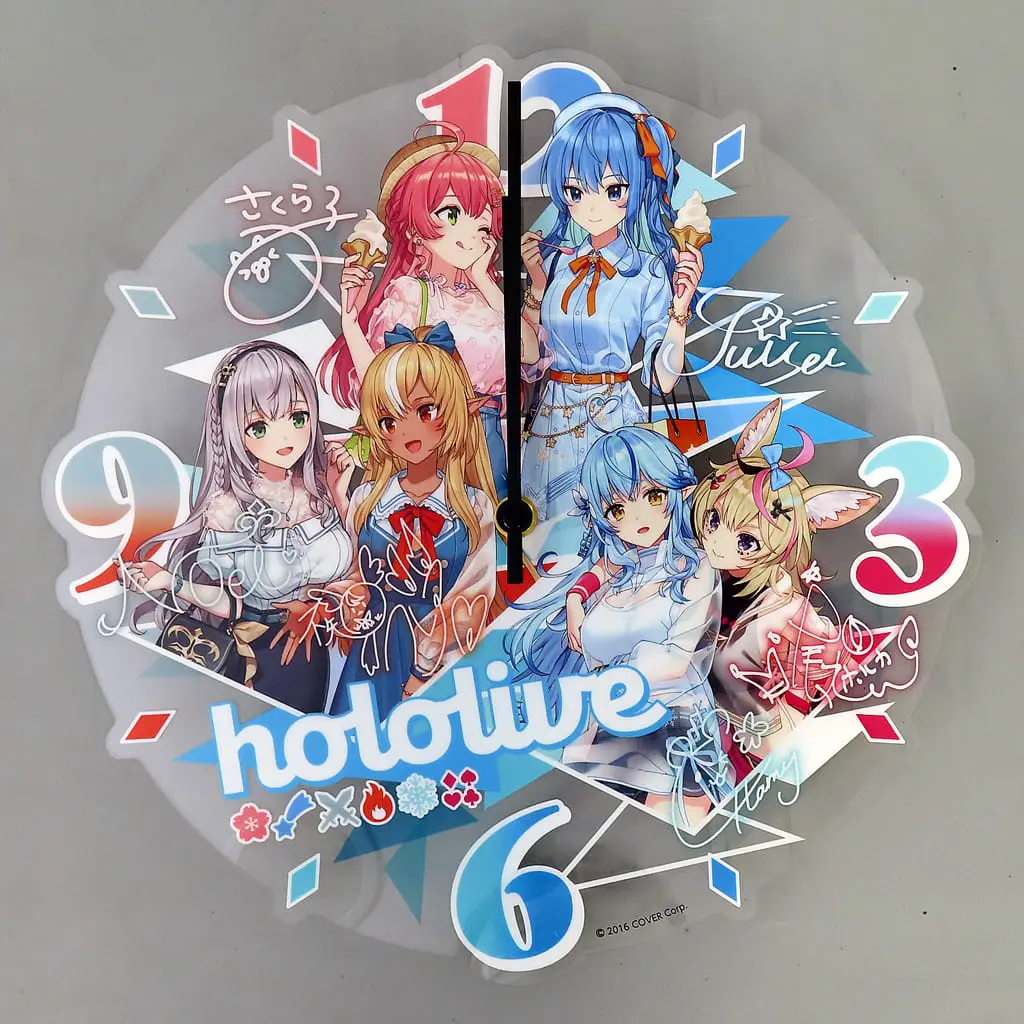 hololive - Clock - hololive Kuji holo-LIFE