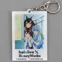 hololive - Acrylic Key Chain - Key Chain - Yukihana Lamy & AZKi & Ookami Mio