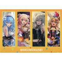 hololive - Bookmark - Yukihana Lamy & Shishiro Botan & Omaru Polka & Momosuzu Nene