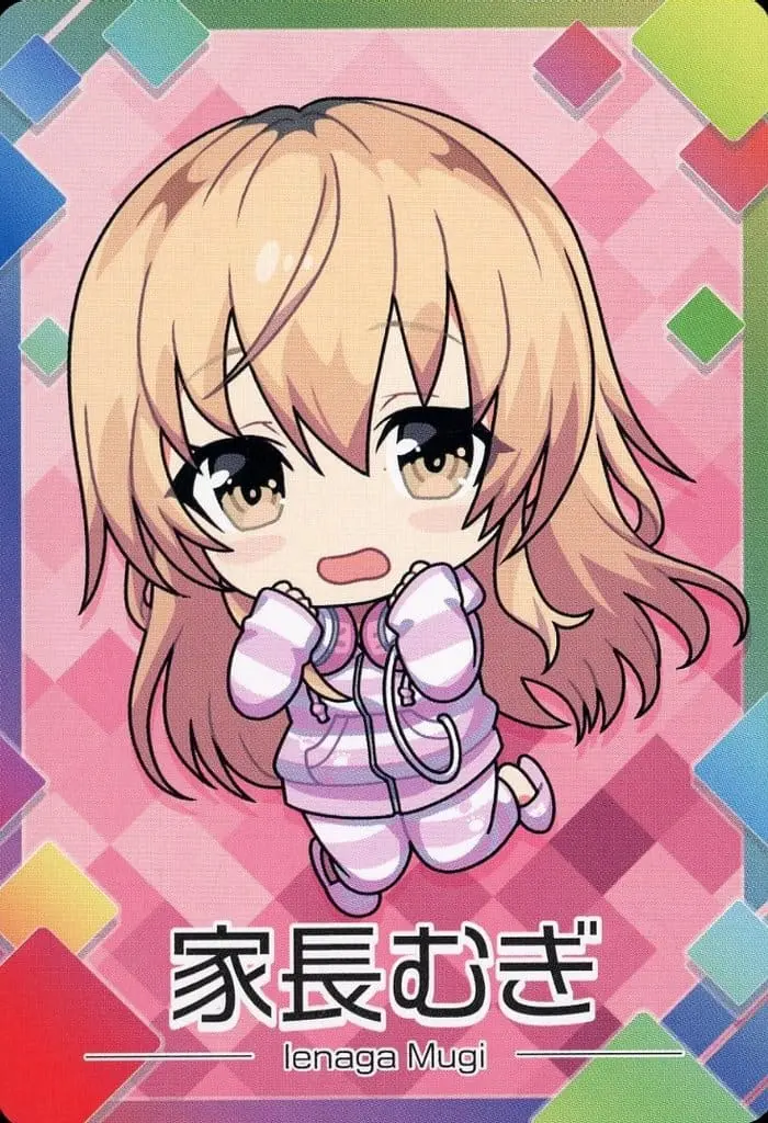 Ienaga Mugi - Nijisanji Chips - Trading Card - Nijisanji