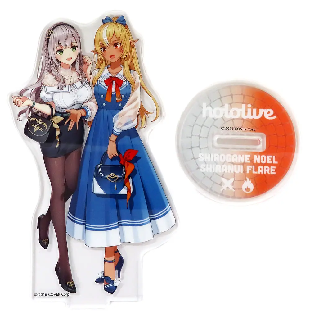 Shiranui Flare & Shirogane Noel - hololive Kuji holo-LIFE - Acrylic stand - hololive