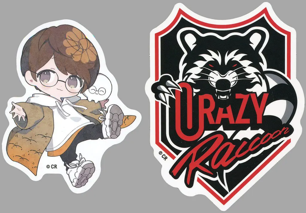 Jasper7se - DMM Scratch! - Stickers - Crazy Raccoon