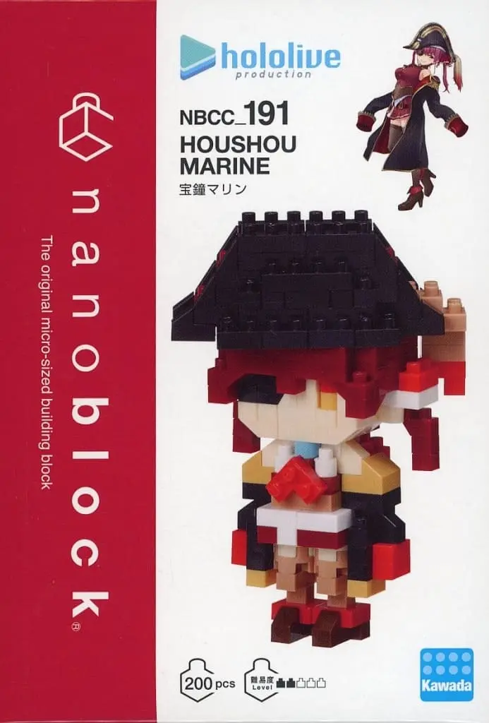 Houshou Marine - Toy - nanoblock - hololive