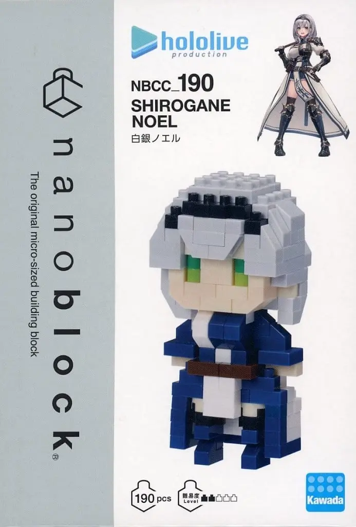 Shirogane Noel - Toy - nanoblock - hololive