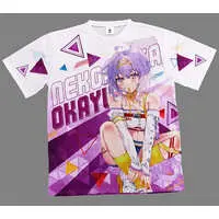 Nekomata Okayu - Clothes - T-shirts - hololive Size-M