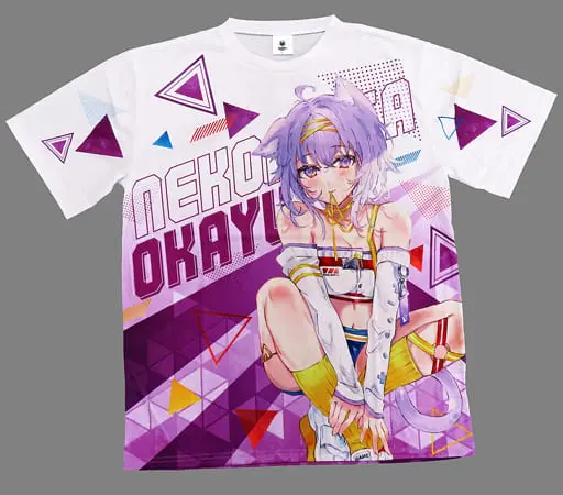 Nekomata Okayu - Clothes - T-shirts - hololive Size-M