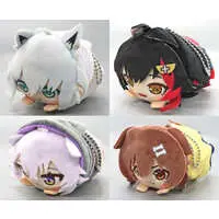 hololive - Plush - Mochi Kororin - Key Chain - Inugami Korone & Nekomata Okayu & Ookami Mio & Shirakami Fubuki