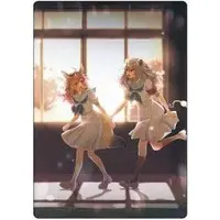 Omaru Polka & Shishiro Botan - Plastic Sheet - Stationery - HoneyWorks