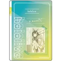 HoneyWorks - Plastic Sheet - Stationery - Yukihana Lamy & AZKi & Ookami Mio