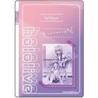 Nekomata Okayu & Himemori Luna - Plastic Sheet - Stationery - HoneyWorks