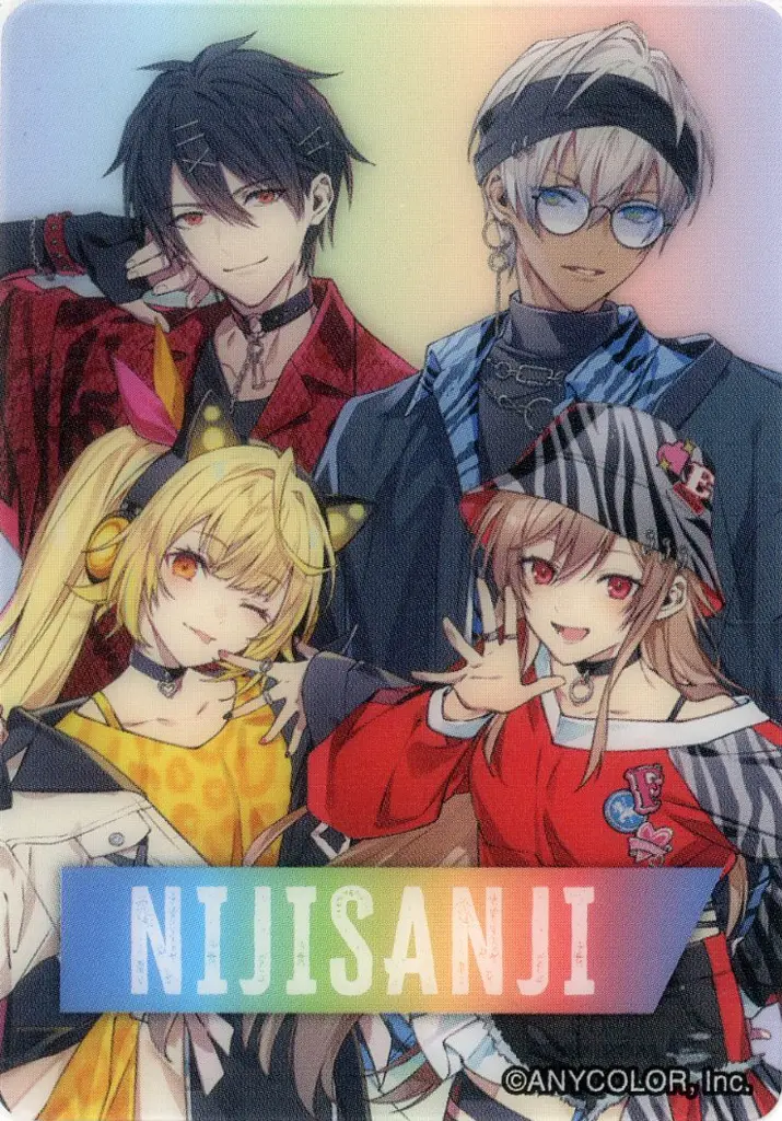 Nijisanji - Trading Card - Furen E Lustario & Ibrahim & Yumeoi Kakeru & Hoshikawa Sara