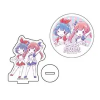 Omega Rio & Omega Ray - Badge - Acrylic stand - GraffArt - Omega Sisters