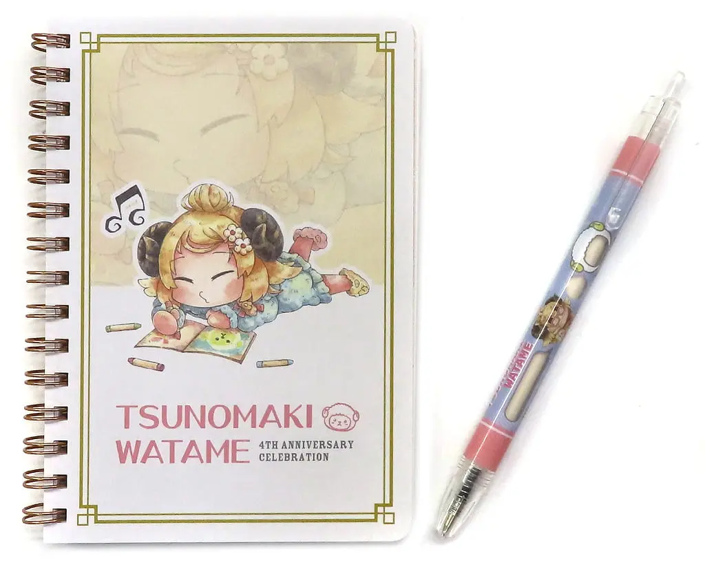 Tsunomaki Watame - Notebook - Stationery - hololive