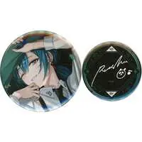 Ryushen - Badge - Acrylic Art Plate - Canvas Board - Birthday Merch Complete Set - Nijisanji