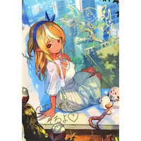 Shiranui Flare - Hand-signed - Postcard - Commuter pass case - hololive