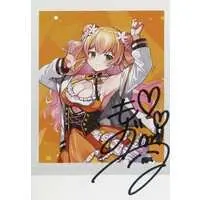 Momosuzu Nene - Hand-signed - Character Card - hololive