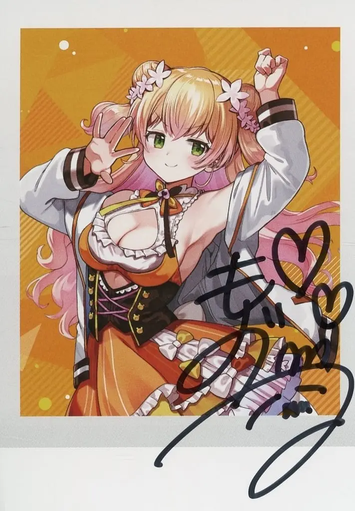 Momosuzu Nene - Hand-signed - Character Card - hololive