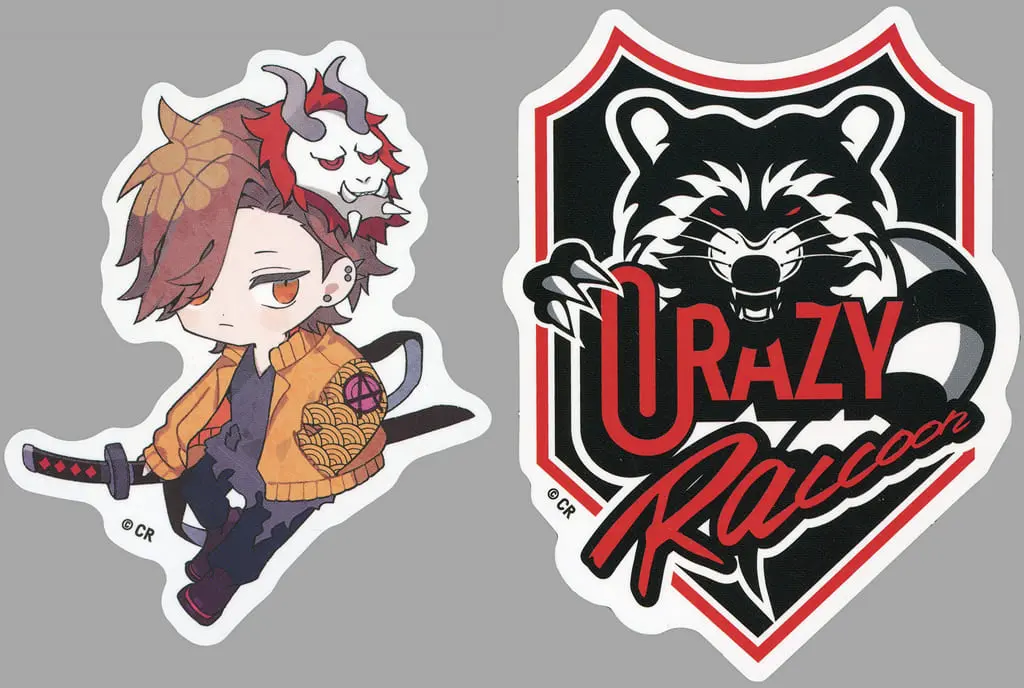 Arisakaaa - DMM Scratch! - Stickers - Crazy Raccoon