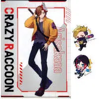 Crazy Raccoon - Ichiban Kuji - Stationery - Plastic Folder - YY & Uruca & Arisakaaa