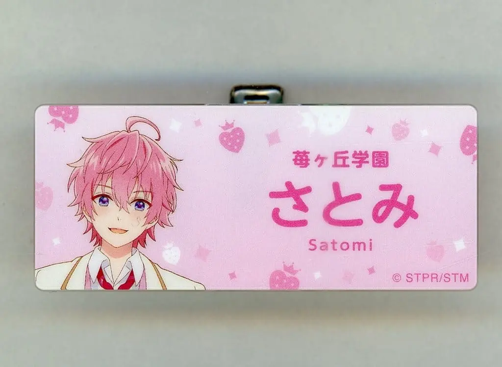 Satomi - Badge - Strawberry Prince