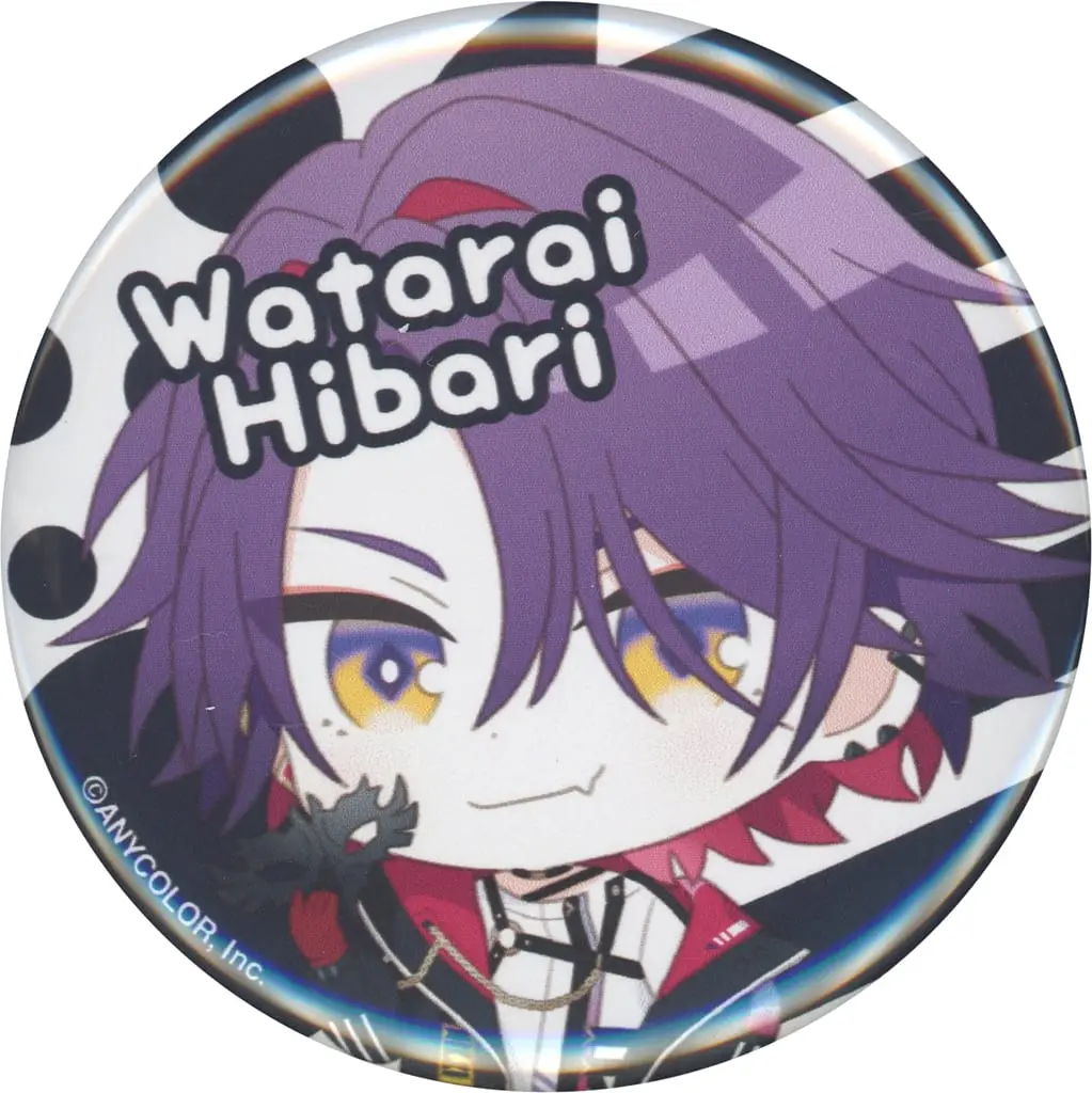 Watarai Hibari - NIJISANJI Petit - Badge - Nijisanji