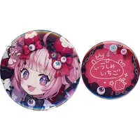 Ushimi Ichigo - Badge - Acrylic Art Plate - Canvas Board - Birthday Merch Complete Set - Nijisanji