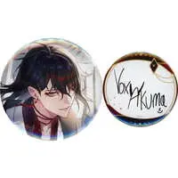 Vox Akuma - Badge - Acrylic Art Plate - Canvas Board - Birthday Merch Complete Set - Nijisanji