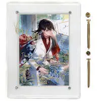 Vox Akuma - Badge - Acrylic Art Plate - Canvas Board - Birthday Merch Complete Set - Nijisanji