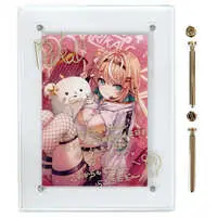 Igarashi Rika - Badge - Acrylic Art Plate - Canvas Board - Birthday Merch Complete Set - Nijisanji